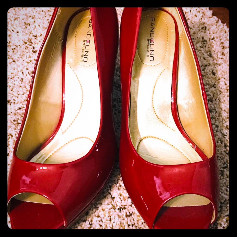 Red high heels